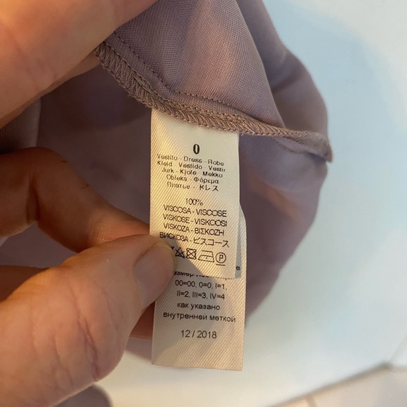 NWT Forte Forte Lilac Satin Slip Dress Size XS - Picture 12 of 13
